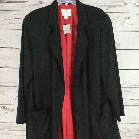 Lorraine Parish M Black Jacket Aspen Martha’s Vnyd - Picture 6 of 8